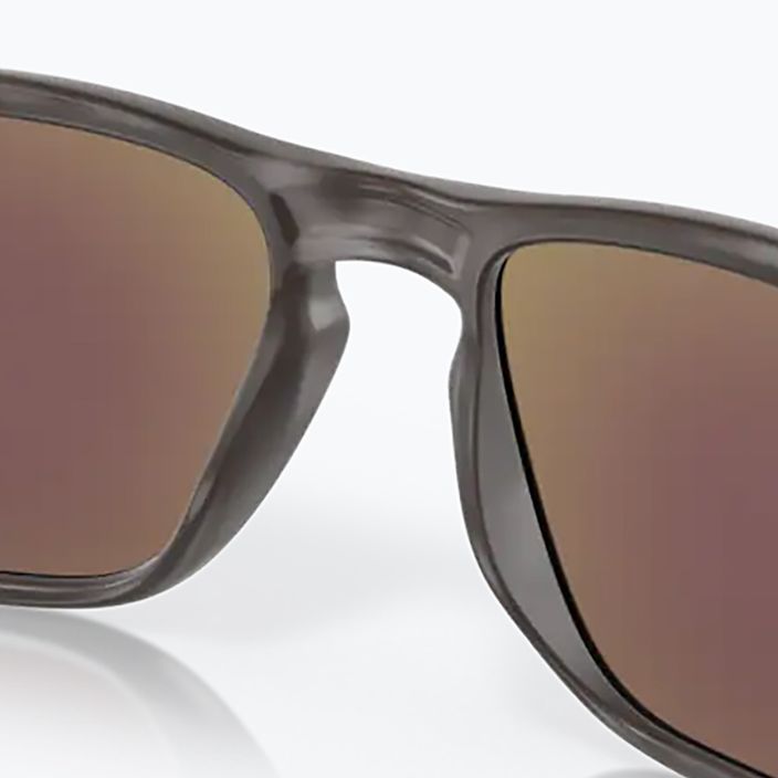 Okulary przeciwsłoneczne Oakley Sylas matte black/prizm sapphire polrized 12