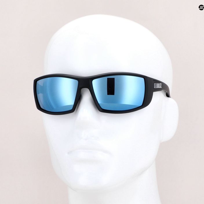 Okulary przeciwsłoneczne Bliz Drift matt black/smoke blue multi 10