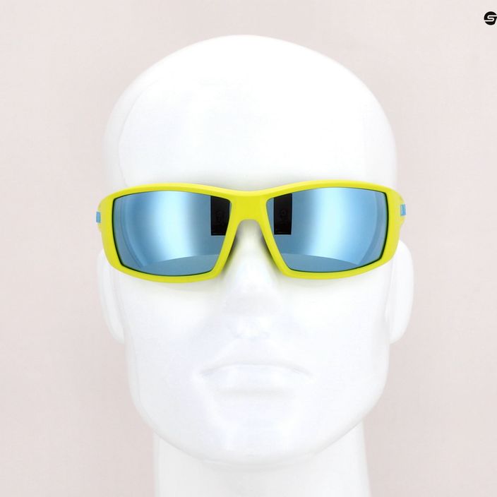 Okulary przeciwsłoneczne Bliz Drift matt limegreen/smoke blue multi 10