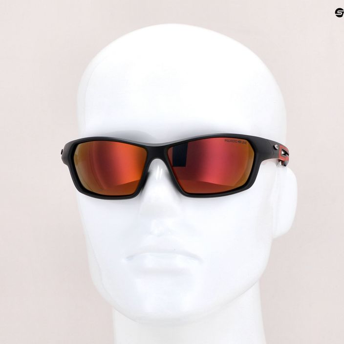 Okulary przeciwsłoneczne GOG Jil matt black/red/red mirror 11