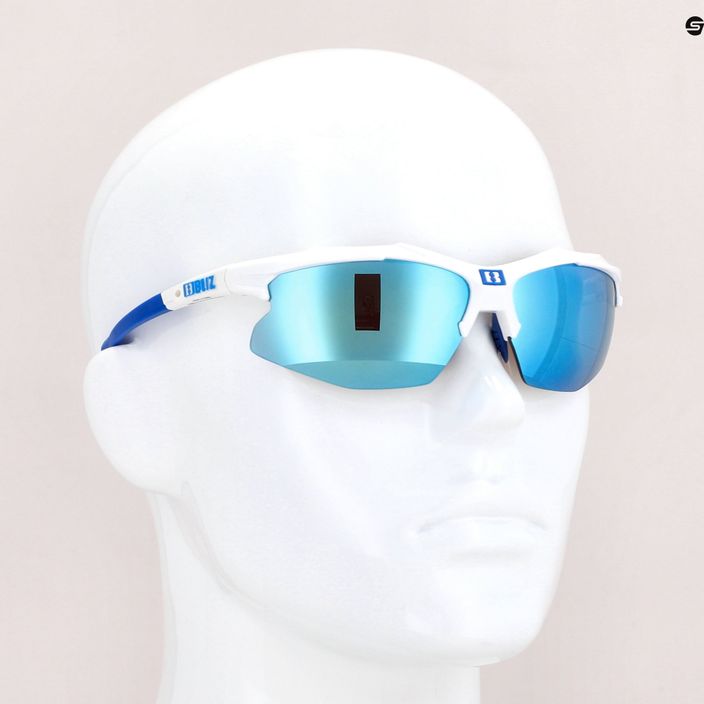 Okulary przeciwsłoneczne Bliz Hybrid white/smoke blue multi 6