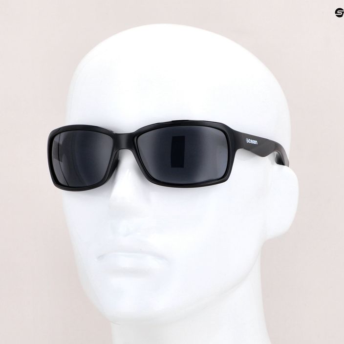 Okulary przeciwsłoneczne Ocean Sunglasses Venezia shiny black/smoke 7