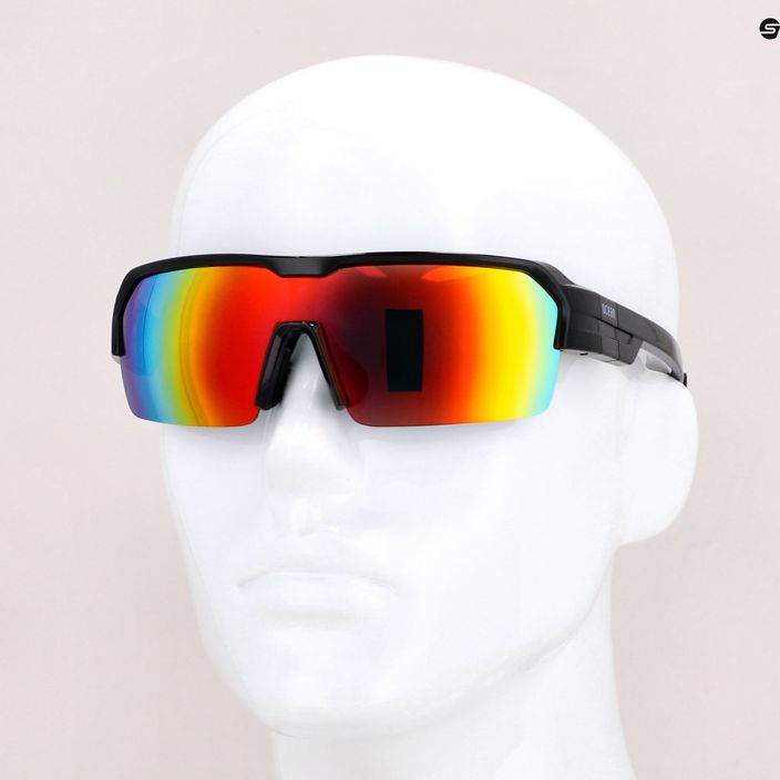 Okulary przeciwsłoneczne Ocean Sunglasses Race shiny black/red revo 7