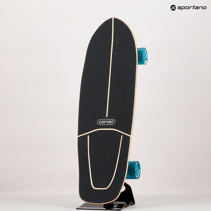 Deskorolka surfskate Carver CX Raw 32" Super Surfer 2020 Complete niebiesko-czarna C1012011064 11