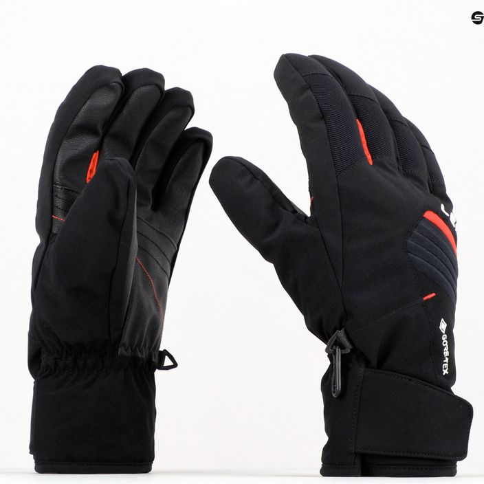 Rękawice narciarskie LEKI Spox GTX czarno-czerwone 650808302080 10