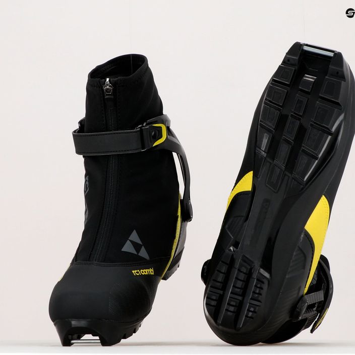 Buty do nart biegowych Fischer RC1 Combi black/yellow 16