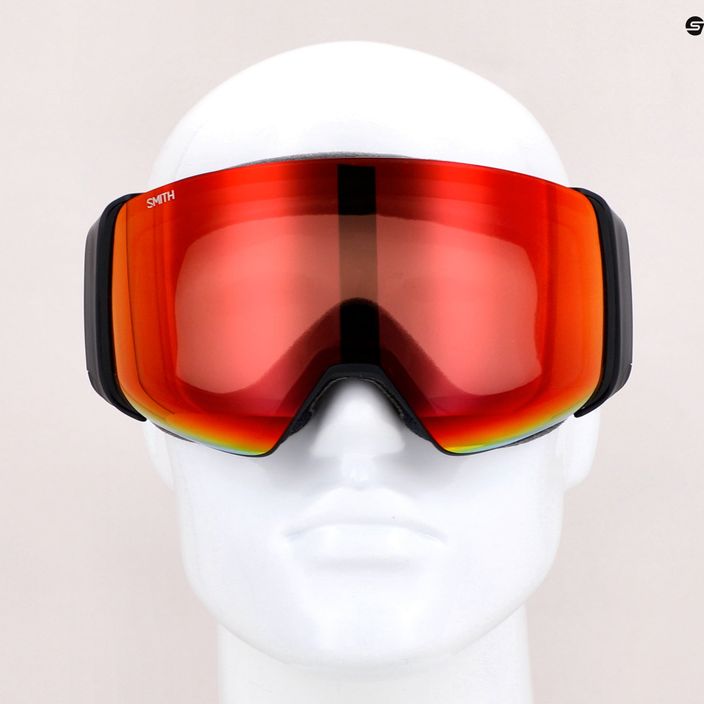 Gogle narciarskie Smith 4D Mag black/chromapop photochromic red mirror 9
