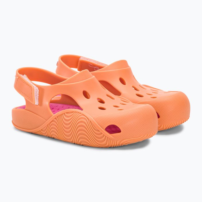 Sandały dziecięce RIDER Comfy Baby orange/pink 4