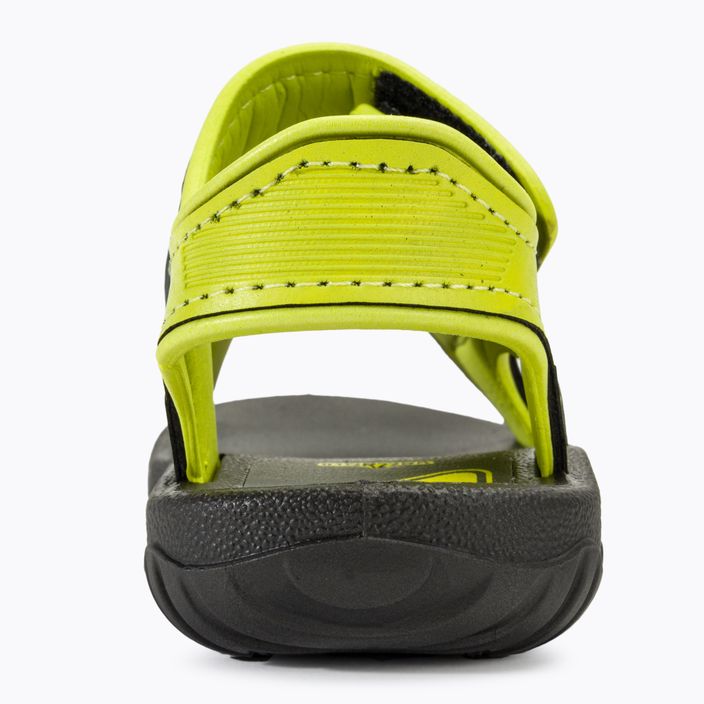 Sandały dziecięce RIDER Basic Sandal V Baby black/neon yellow 6