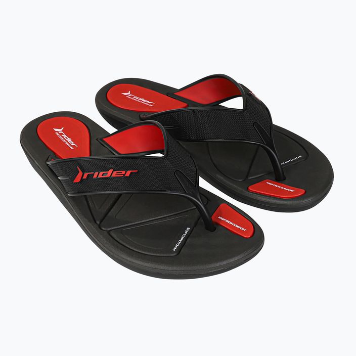 Japonki męskie RIDER R Line Plus II black/red 8