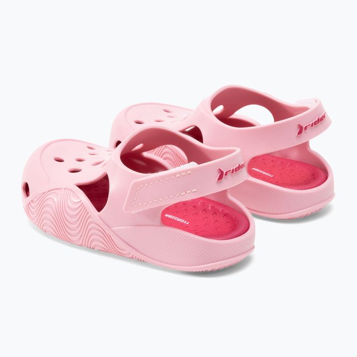 Sandały dziecięce RIDER Comfy Baby pink 3