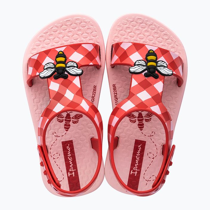 Sandały dziecięce Ipanema Dreams IX Baby pink/red 9