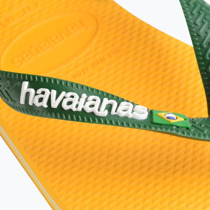Japonki Havaianas Brasil Logo pop yellow 5