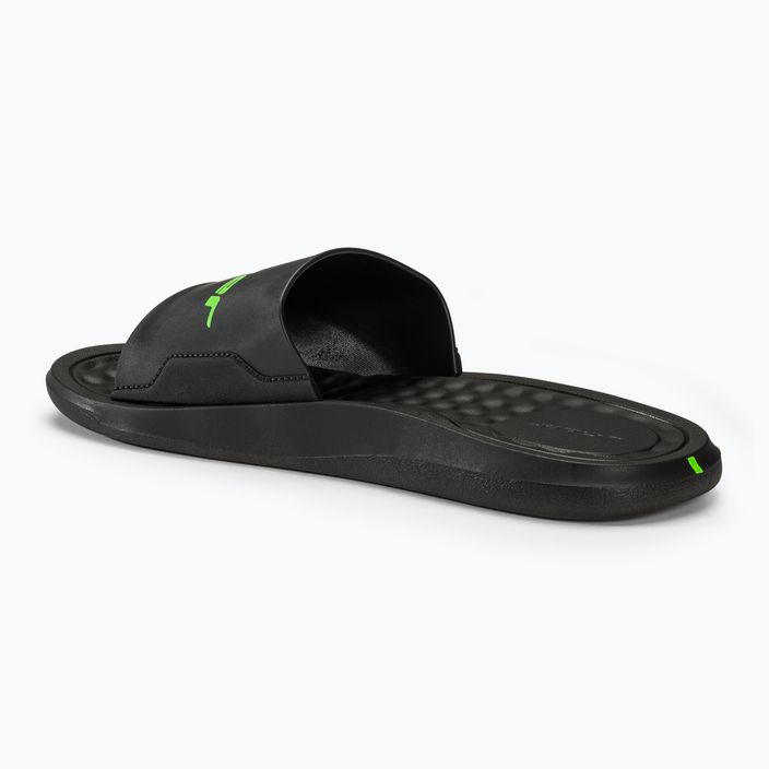 Klapki męskie RIDER Step Slide black/green 3