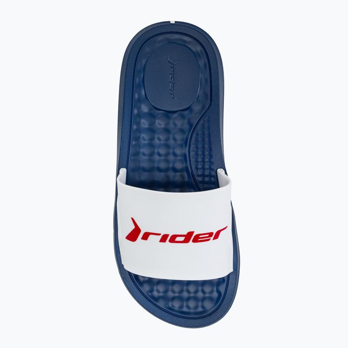 Klapki męskie RIDER Step Slide blue/white/red 5