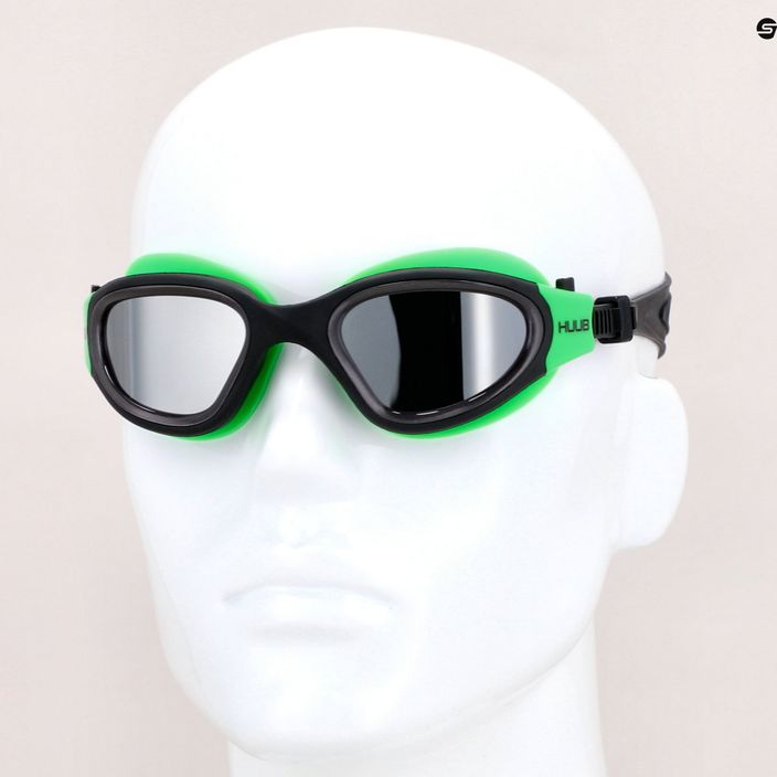 Okulary do pływania HUUB Aphotic Polarised & Mirror green polarised 7