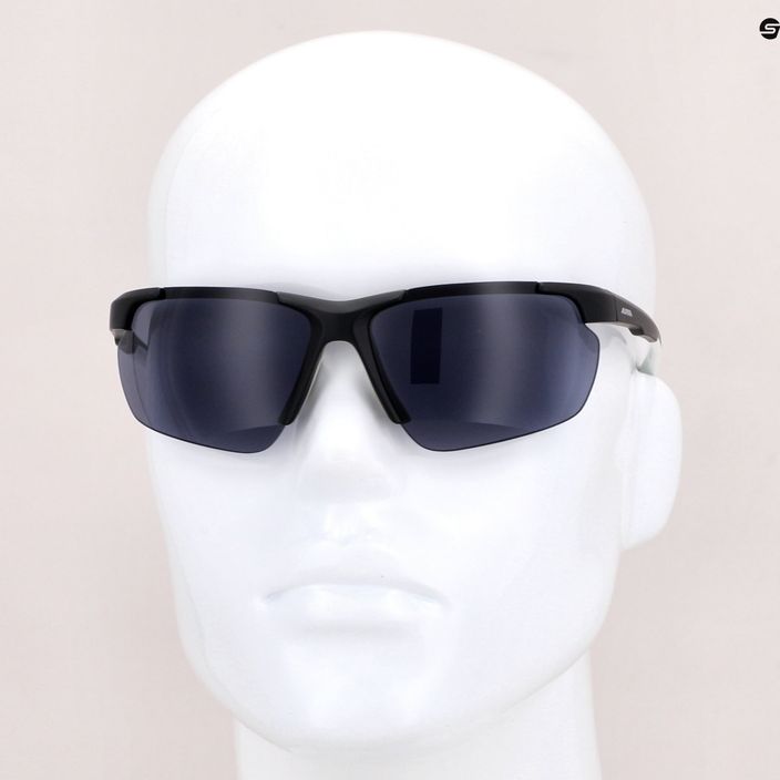 Okulary przeciwsłoneczne Alpina Defey HR black matt/white/black 7