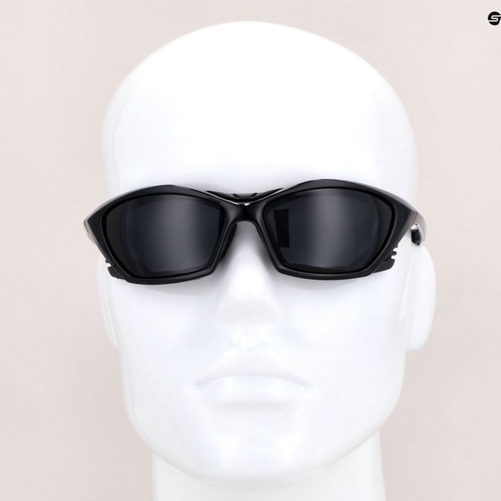 Okulary przeciwsłoneczne Ocean Sunglasses Lake Garda shiny black/smoke 7