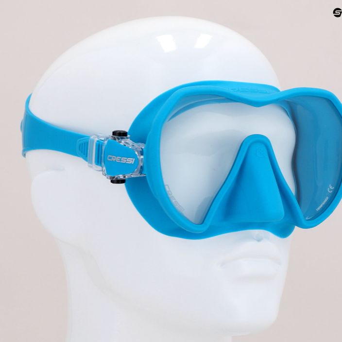 Maska do nurkowania Cressi ZS1 turquoise/turquoise 7