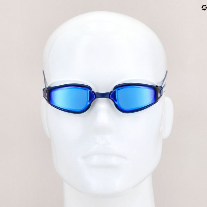 Okulary do pływania Aquasphere Fastlane 2022 blue/white/mirror blue 5