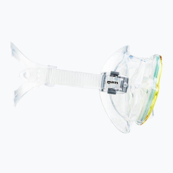 Zestaw do nurkowania Mares Pure Vision clear/yellow 4