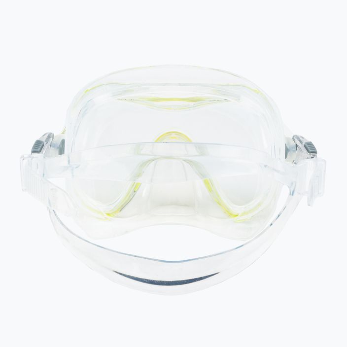 Zestaw do nurkowania Mares Pure Vision clear/yellow 6