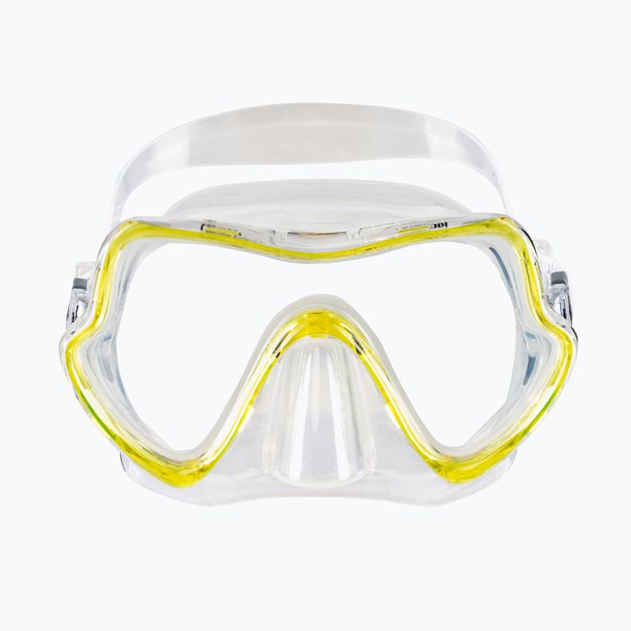 Zestaw do nurkowania Mares Pure Vision clear/yellow 10