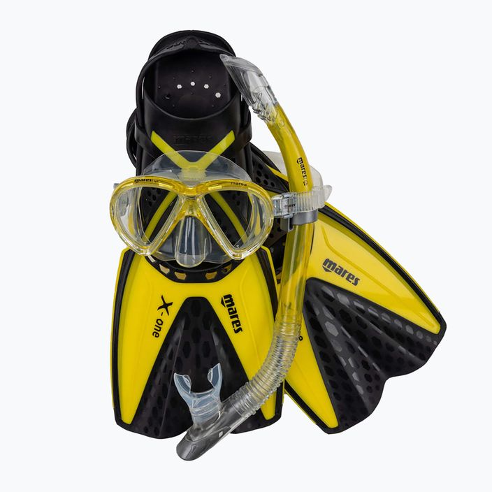Zestaw do nurkowania Mares X-One Marea yellow/black 10