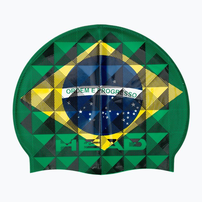 Czepek pływacki HEAD Flag Suede Rhoumb brazil