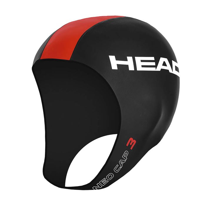 Czepek pływacki HEAD Neo 3 black/red 2