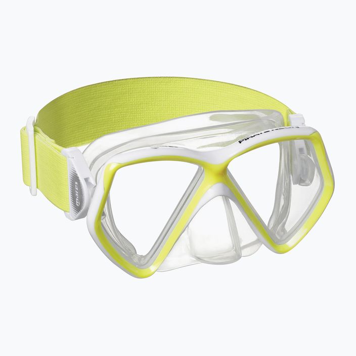 Zestaw do snorkelingu dziecięcy Mares Combo Pirate Neon yellow/white/clear 411788SF 2