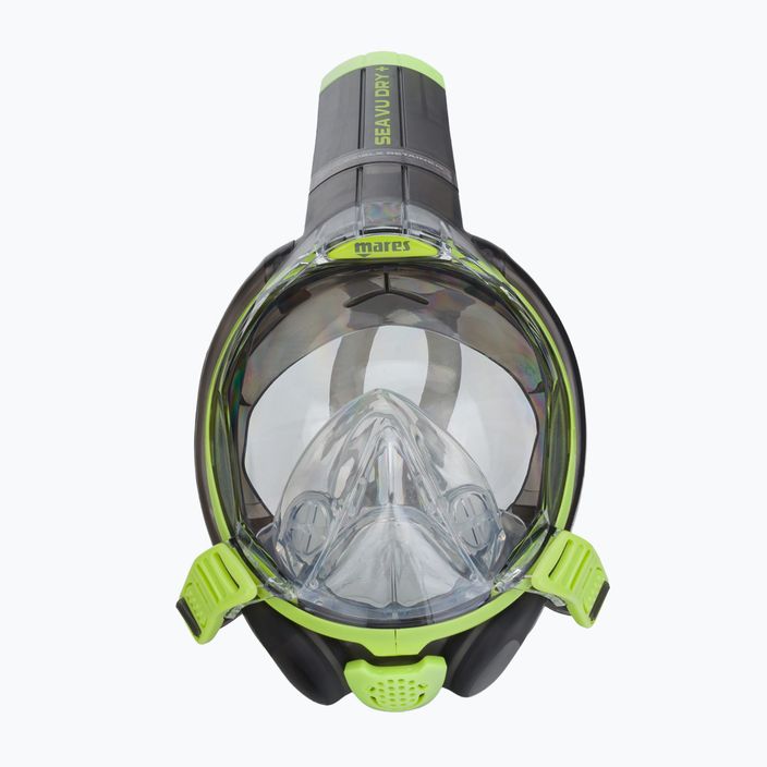 Maska do nurkowania Mares Sea VU Dry + lime/smoke 2