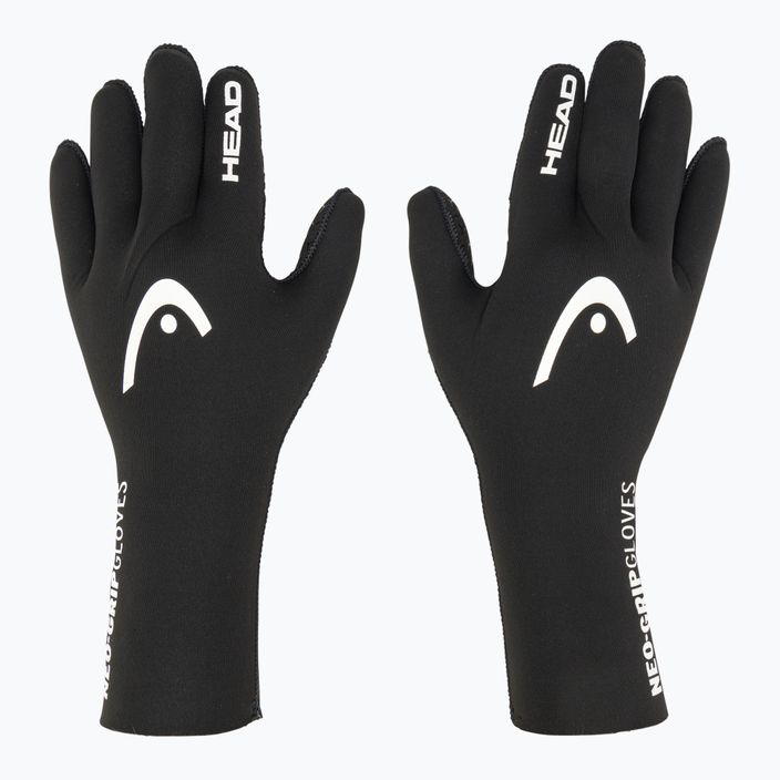 Rękawiczki neoprenowe do pływania HEAD Neo Grip black 3
