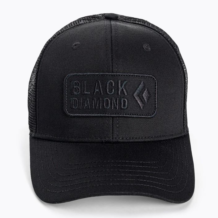 Czapka z daszkiem Black Diamond BD Trucker black/black 4