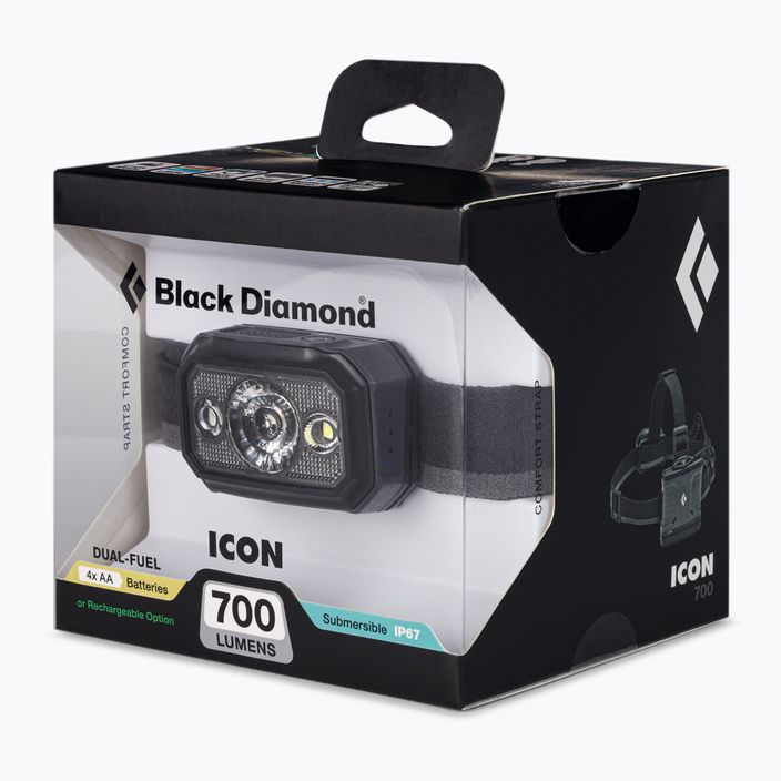 Latarka czołowa Black Diamond Icon 700 graphite