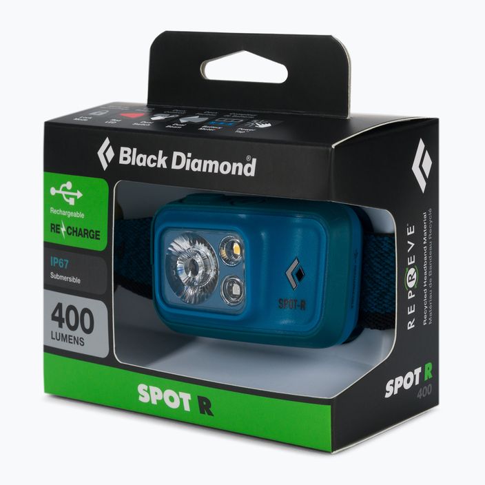 Latarka czołowa Black Diamond Spot 400-R azul
