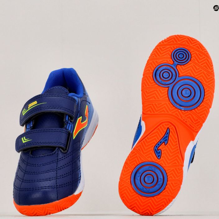 Buty piłkarskie dziecięce Joma Xpander IN navy/orange fluor 14