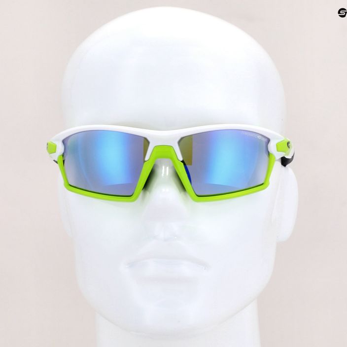 Okulary przeciwsłoneczne GOG Tango C white/neon green/polychromatic blue 7