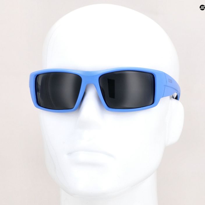 Okulary przeciwsłoneczne Ocean Sunglasses Aruba matte blue/smoke 8