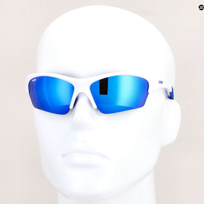 Okulary przeciwsłoneczne UVEX Sunsation white blue/mirror blue 7