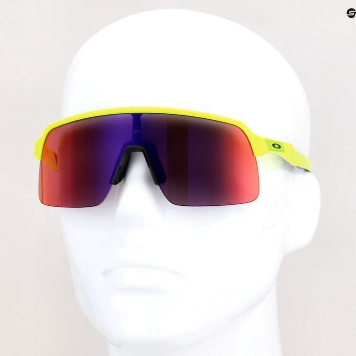 Okulary przeciwsłoneczne Oakley Sutro Lite matte tennis ball yellow/prizm road 7