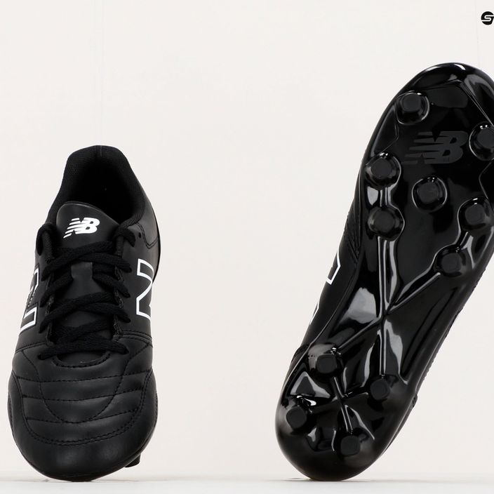 Buty piłkarskie dziecięce New Balance 442 V2 Academy FG czarne JS43FBK2.M.035 16