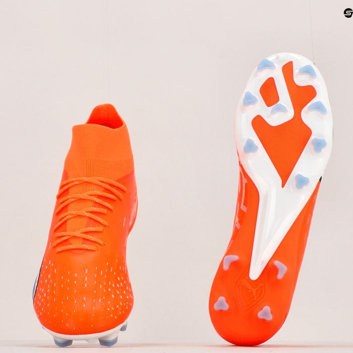 Buty piłkarskie męskie PUMA Ultra Pro FG/AG ultra orange/puma white/blue glimmer 11