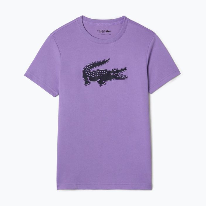 Koszulka męska Lacoste TH2042 neva purple/navy blue