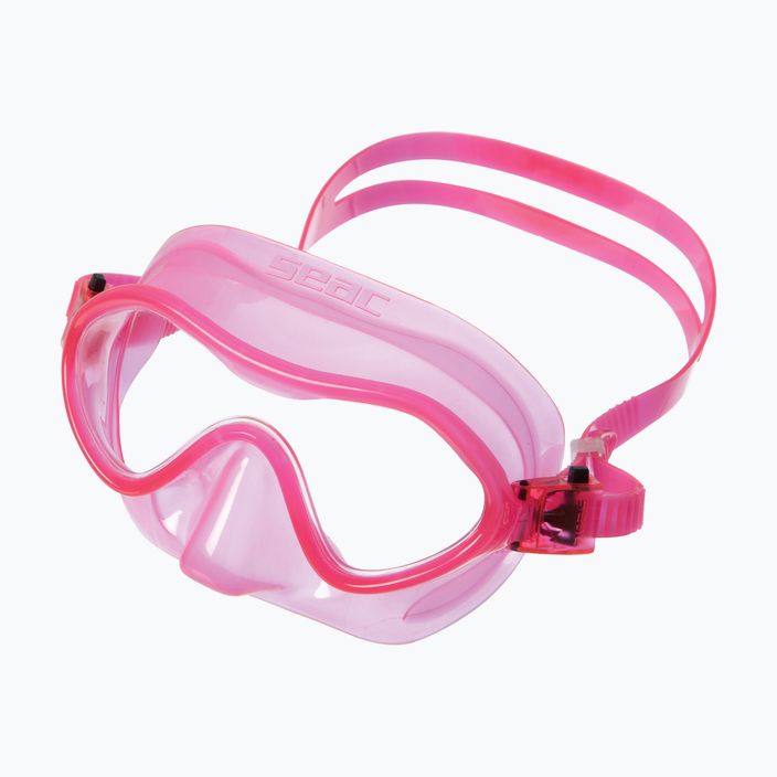 Zestaw do snorkelingu dziecięcy SEAC Baia pink 2