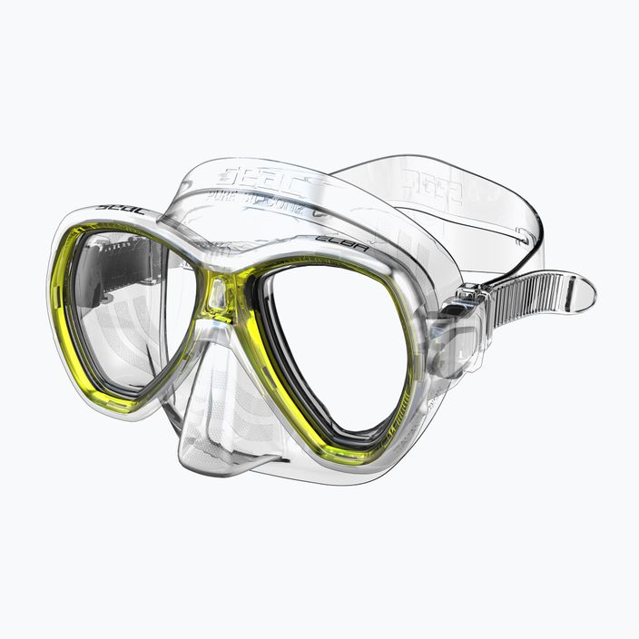 Maska do nurkowania SEAC Elba yellow 3