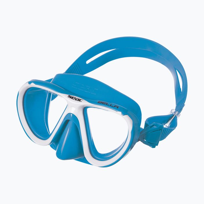Zestaw do snorkelingu dziecięcy SEAC Bella light blue 2