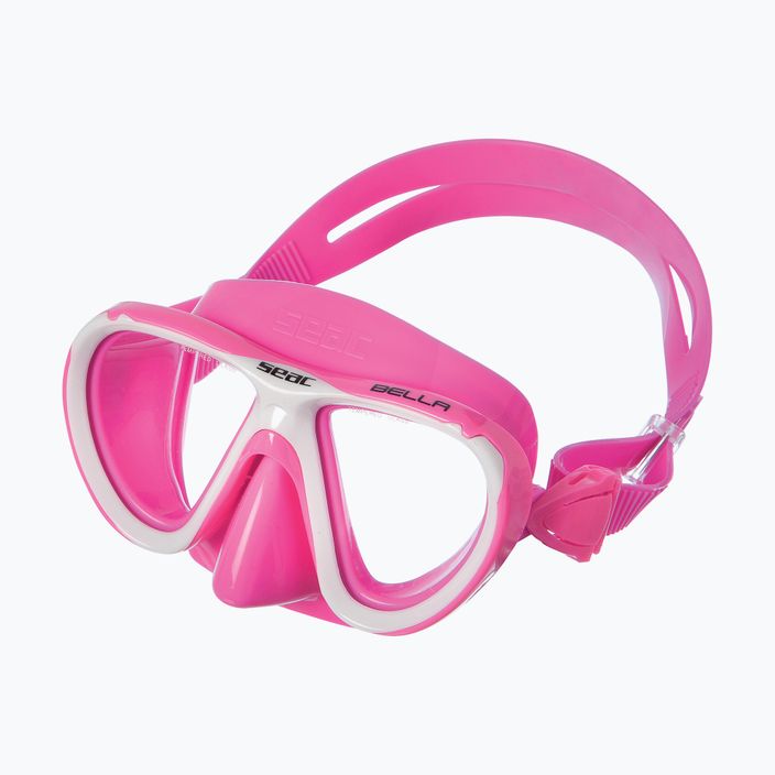 Zestaw do snorkelingu dziecięcy SEAC Bella pink 2