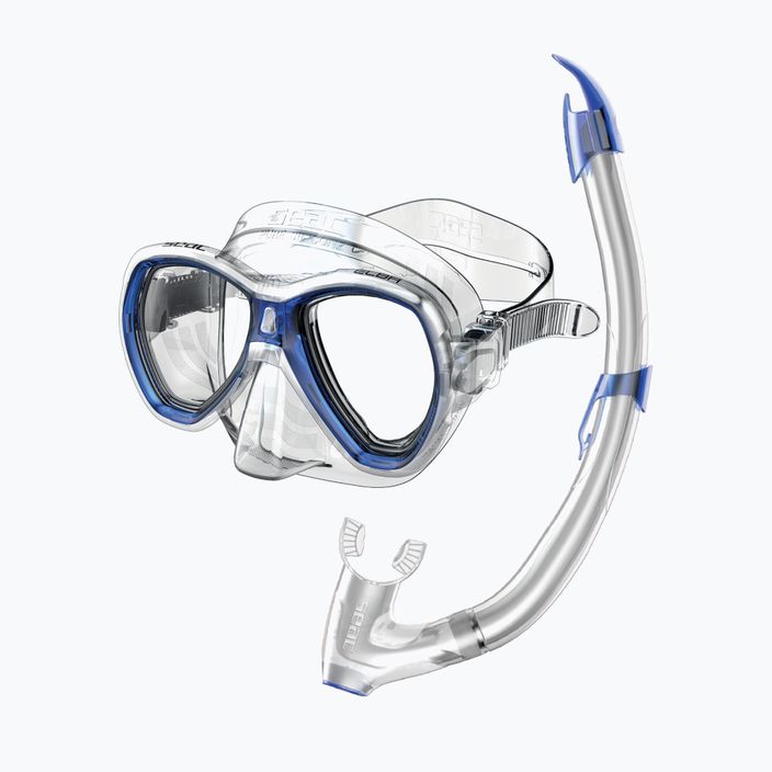 Zestaw do snorkelingu SEAC Elba blue