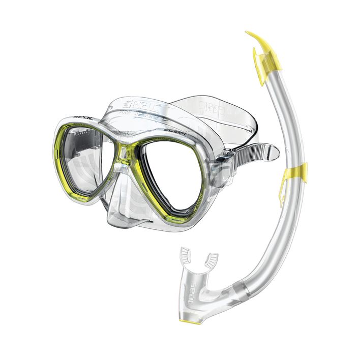 Zestaw do snorkelingu SEAC Elba yellow 2